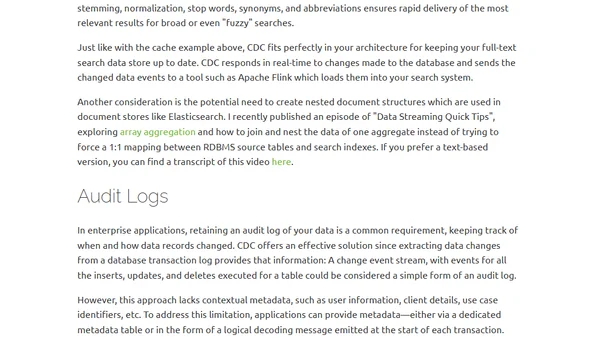 CDC Use Cases: 7 Ways to Put CDC to Work