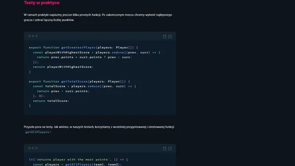 Jest - pierwszy test