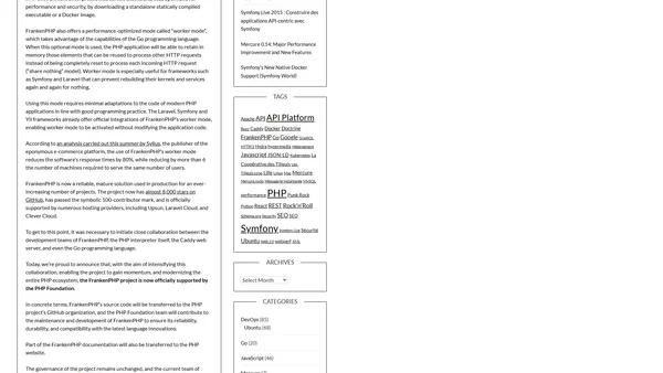 FrankenPHP Is Now Officially Supported by The PHP Foundation