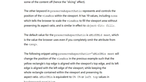 Cropping & Scaling Images Using SVG Documents