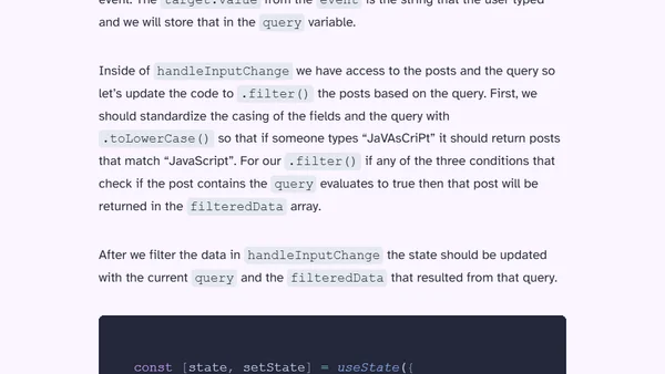 How to Add Search Functionality to a Gatsby Blog