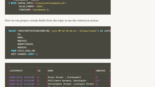Ingesting XML data into Kafka - Option 1: The Dirty Hack