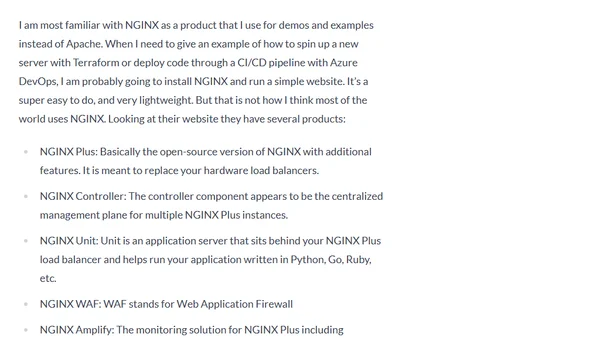 Cloud Field Day - NGINX