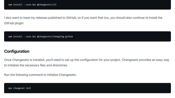 Introducing Changesets: Simplify Project Versioning with Semantic Releases