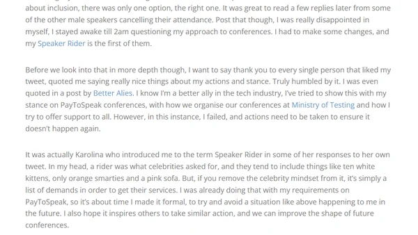 My Speaker Rider and Why It's Needed