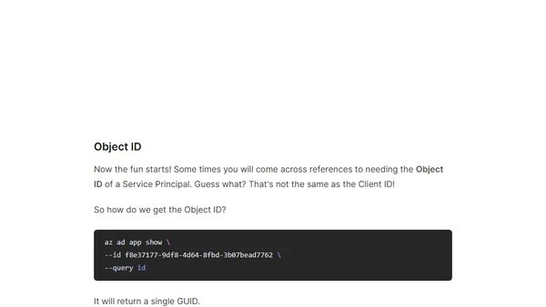 Working with Service Principals in Azure, Bicep and Azure DevOps