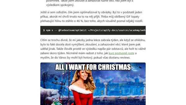 Týdenní poznámky: Dokončování Python kurzu pro Apify