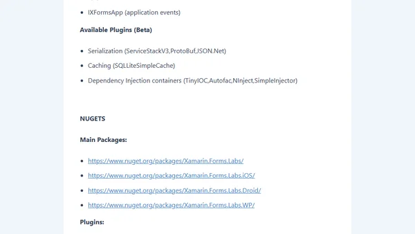 Introducing Xamarin Forms Labs