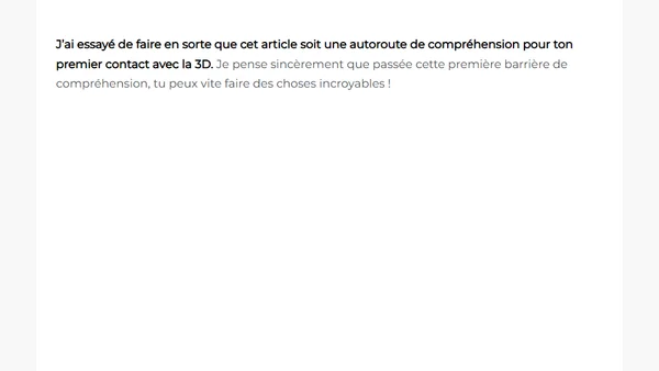 Comprendre la 3D en Javascript (ThreeJS) en 5 minutes