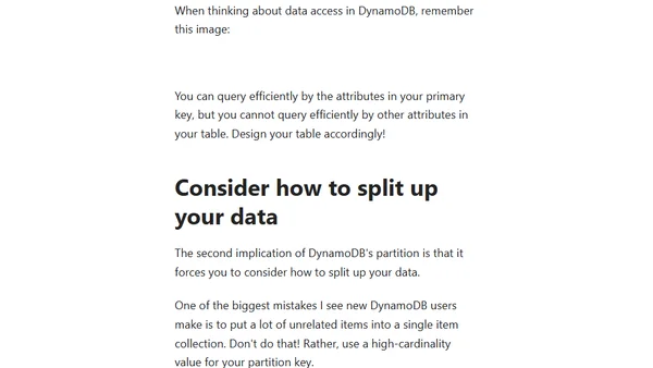 Everything you need to know about DynamoDB Partitions