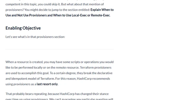 The Terraform Certified Study Guide