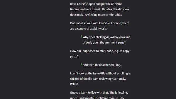 Code Reviews At Disy - How We Review