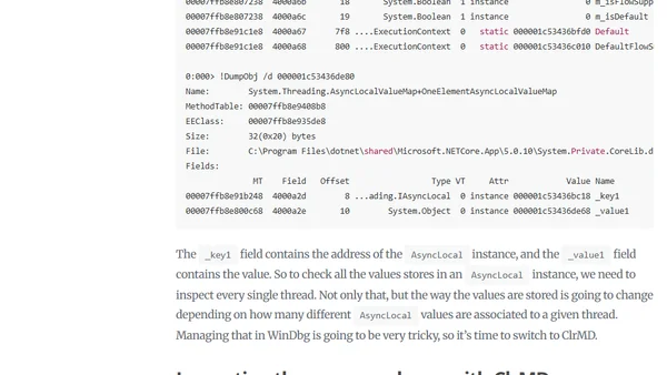 Reading AsyncLocal values from a memory dump