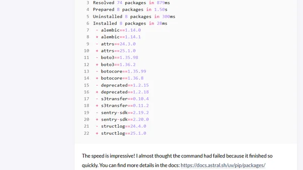 Stepping my feet into uv world - part 1