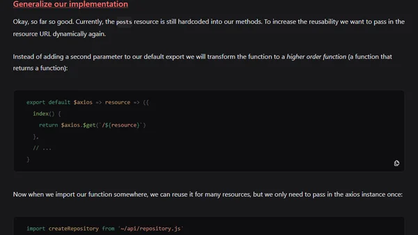 Organize and decouple your API calls in Nuxt 2