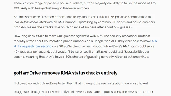 goHardDrive Leaked Personal Data for Thousands of Customers