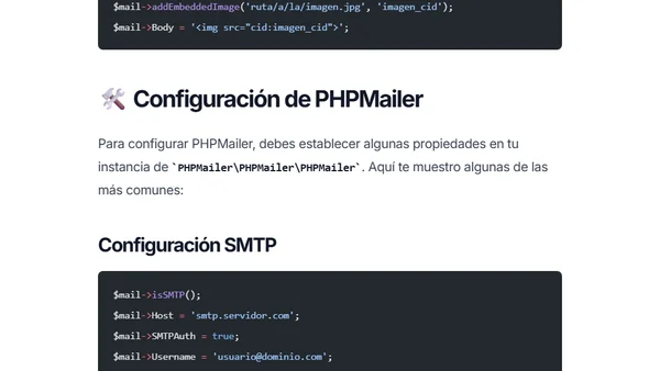 PHPMailer: El envío de correos en PHP nunca fue tan fácil