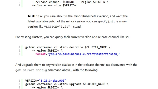 Creating an Autopilot cluster at a specific version