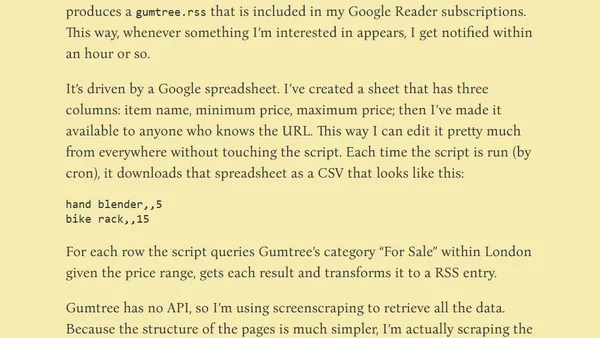 Lifehacking: How to get cheap home equipment using Clojure