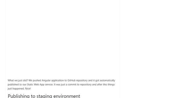 Introducing Azure Static Web App service