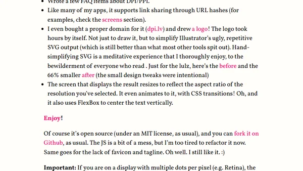 Meet dpi.lv: More than you probably wanted to know about screen DPI