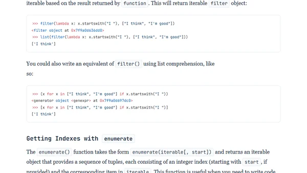An Introduction to Functional Programming with Python