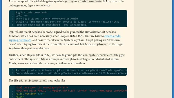 Getting the Cython debugger running on macOS