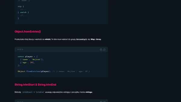 JavaScript - ES6 to już przeżytek, nastała era ES2019!