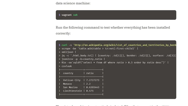 Lean, Mean Data Science Machine