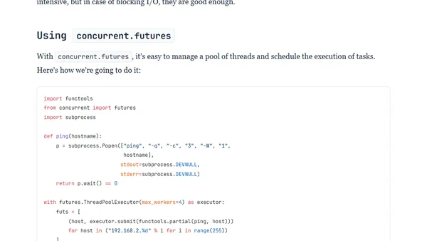Scaling a polling Python application with parallelism