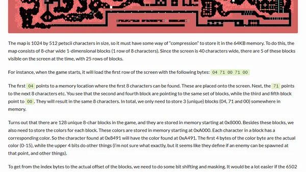 Endless - A dive into a C64 game
