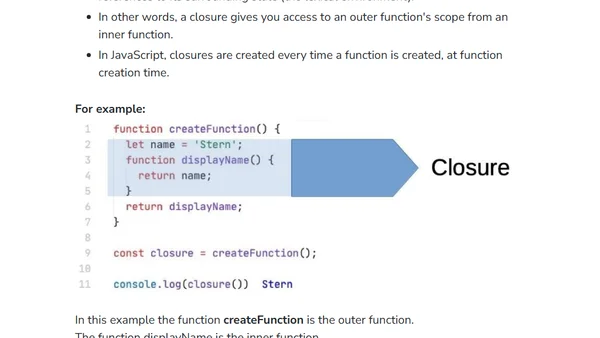 What is a Closure in JavaScript