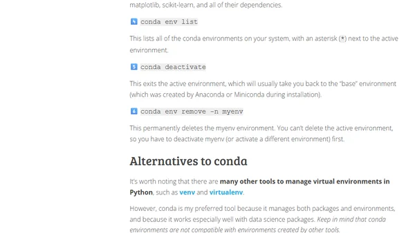 Get started with conda environments 🤝