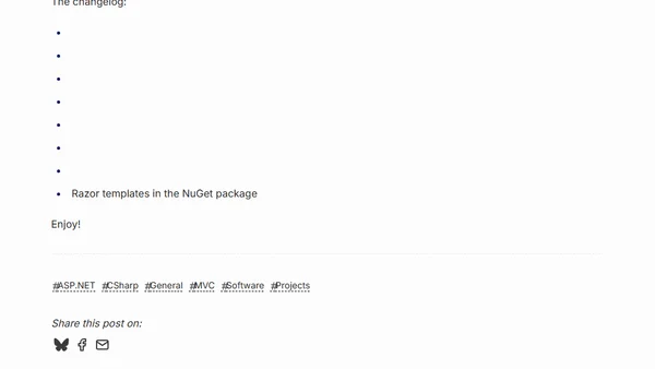 MvcSiteMapProvider 3.0.0 released