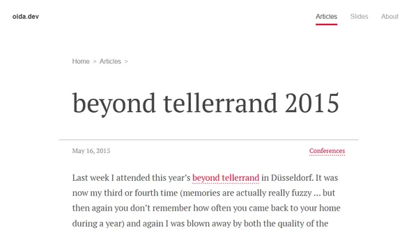 beyond tellerrand 2015