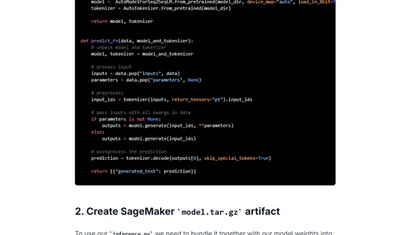 Deploy FLAN-T5 XXL on Amazon SageMaker