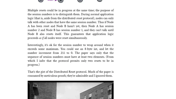 Review: Distributed Reset