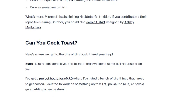 I Need You! #Hacktoberfest
