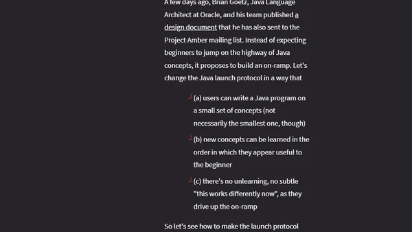 The Simplest Hello World - Inside Java Newscast #35