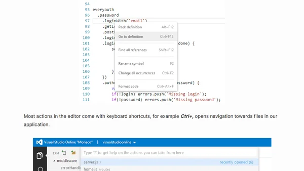 Visual Studio Online for Windows Azure Web Sites