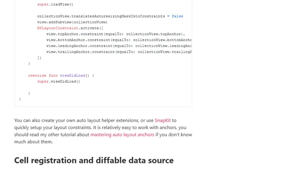 How to create reusable views for modern collection views?