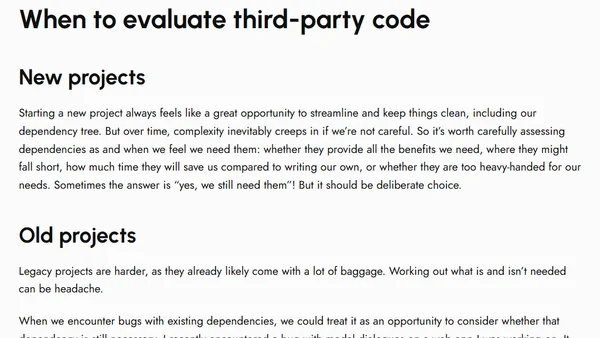 Reducing Complexity in Front End Development
