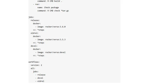 CircleCI for R: Workflows, caches, and more