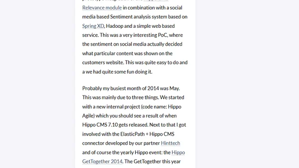 Looking back at 2014