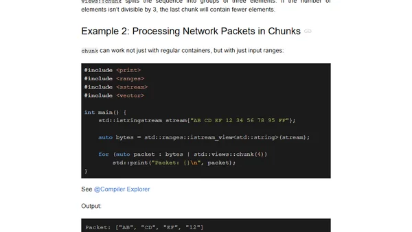 How to Split Ranges in C++23