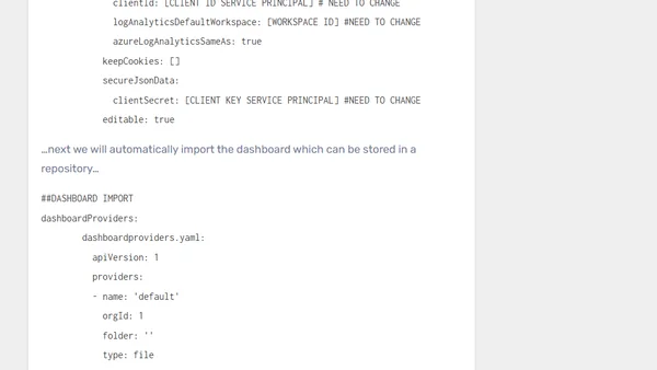 Azure Monitor – Install AKS Monitoring Grafana Dashboard With Azure AD Integration Using Helm
