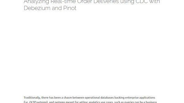 Debezium and Friends – Conference Talks 2021