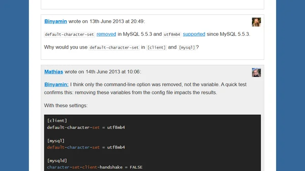 How to support full Unicode in MySQL databases