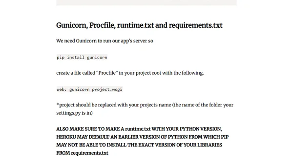 Ultimate Django Reference (Deployment, Rest API, Commands, .env)