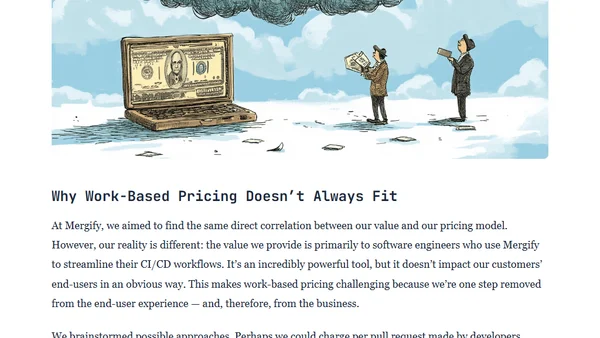 SaaS and Work-based Pricing